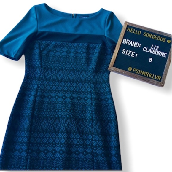 Liz Claiborne Dresses & Skirts - Liz Claiborne | Dress Sheath Office Career Church